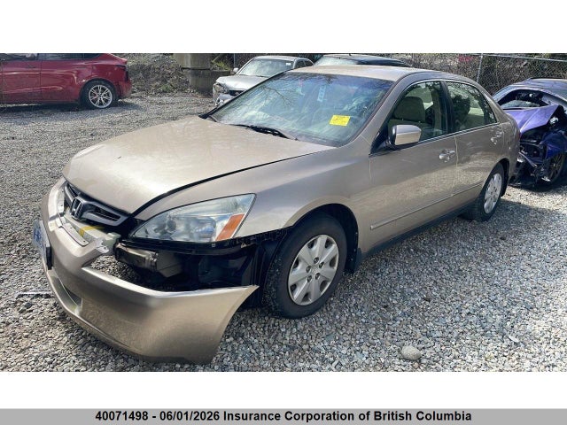 Aukcja sprzedaży 2003 Honda Accord Lx, vin: 1HGCM56463A805624, numer aukcji: 40071498