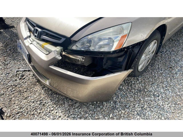 Aukcja sprzedaży 2003 Honda Accord Lx, vin: 1HGCM56463A805624, numer aukcji: 40071498