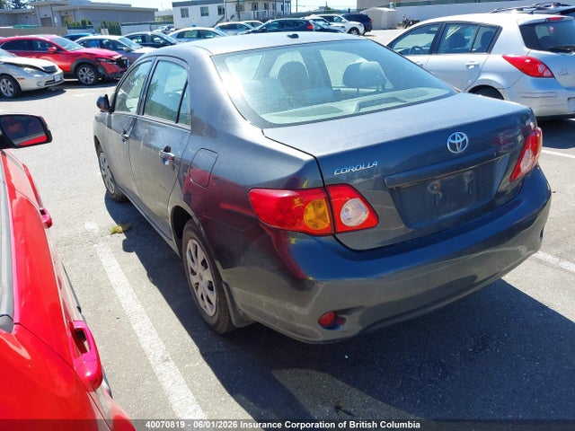 40070819 :رقم المزاد ، 2T1BU40E99C031377 vin ، 2009 Toyota Corolla S/le/xle مزاد بيع
