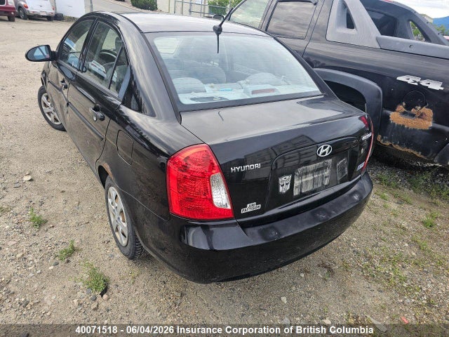 Aukcja sprzedaży 2009 Hyundai Accent Gls, vin: KMHCN45CX9U285249, numer aukcji: 40071518