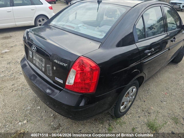 Aukcja sprzedaży 2009 Hyundai Accent Gls, vin: KMHCN45CX9U285249, numer aukcji: 40071518