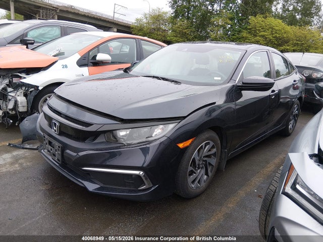 2019 Honda Civic Ex მანქანა იყიდება აუქციონზე, vin: 2HGFC2F74KH013867, აუქციონის ნომერი: 40068949