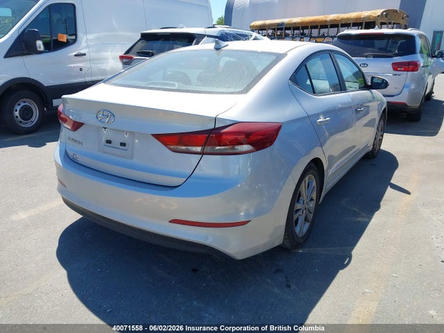 40071558 :رقم المزاد ، KMHD84LF7JU568009 vin ، 2018 Hyundai Elantra Sel/value/limited مزاد بيع