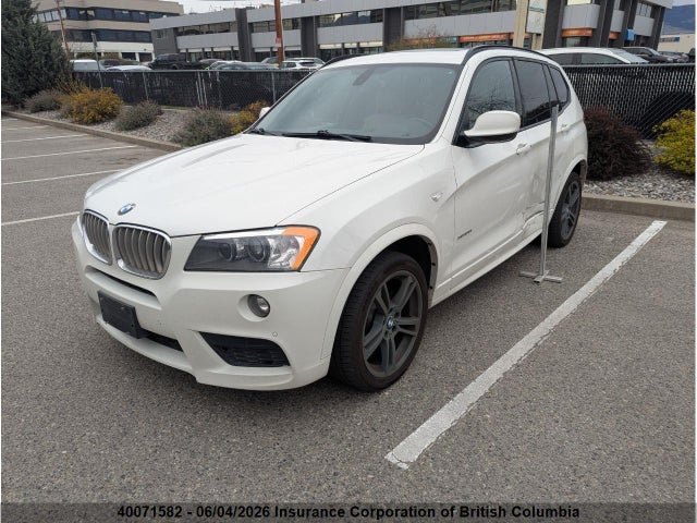 2011 Bmw X3 მანქანა იყიდება აუქციონზე, vin: 5UXWX7C53BL731530, აუქციონის ნომერი: 40071582