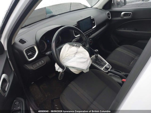 Auction sale of the 2022 Hyundai Venue Sel/limited, vin: KMHRC8A37NU145926, lot number: 40069040