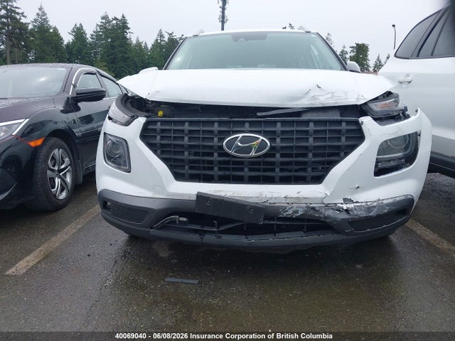 Auction sale of the 2022 Hyundai Venue Sel/limited, vin: KMHRC8A37NU145926, lot number: 40069040