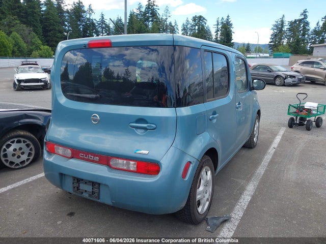 40071606 :رقم المزاد ، JN8AZ28R89T128303 vin ، 2009 Nissan Cube مزاد بيع