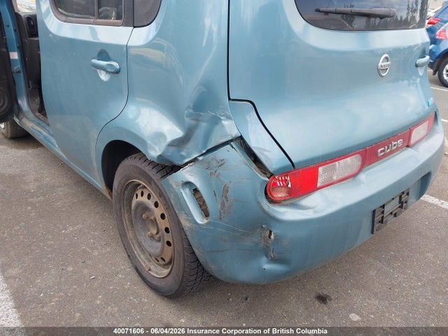 40071606 :رقم المزاد ، JN8AZ28R89T128303 vin ، 2009 Nissan Cube مزاد بيع
