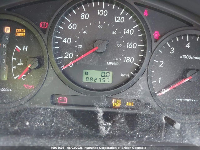 40071608 :رقم المزاد ، JF1GG67585H807475 vin ، 2005 Subaru Impreza Rs مزاد بيع