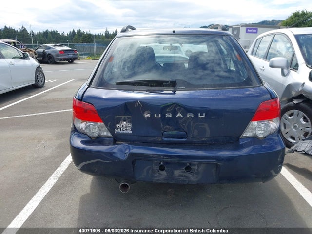 40071608 :رقم المزاد ، JF1GG67585H807475 vin ، 2005 Subaru Impreza Rs مزاد بيع