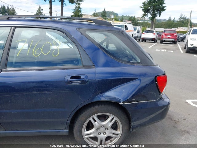 40071608 :رقم المزاد ، JF1GG67585H807475 vin ، 2005 Subaru Impreza Rs مزاد بيع