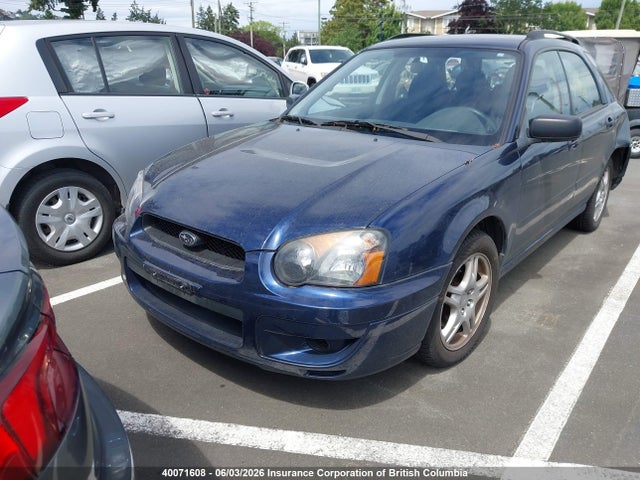 40071608 :رقم المزاد ، JF1GG67585H807475 vin ، 2005 Subaru Impreza Rs مزاد بيع