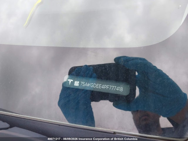 7SAYGDEE4PF777418 Tesla Model Y