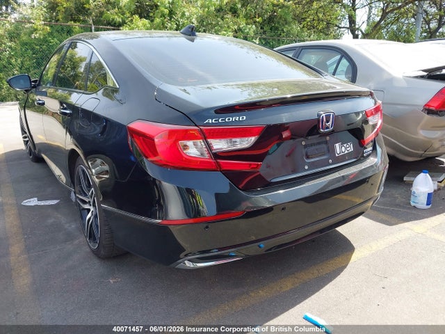40071457 :رقم المزاد ، 1HGCV3F91NA800072 vin ، 2022 Honda Accord Touring Hybrid مزاد بيع