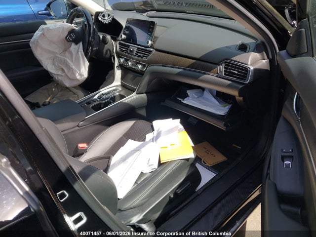 40071457 :رقم المزاد ، 1HGCV3F91NA800072 vin ، 2022 Honda Accord Touring Hybrid مزاد بيع