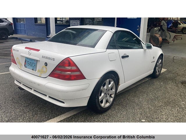 Продажа на аукционе авто 1999 Mercedes-benz Slk 230 Kompressor, vin: WDBKK47F5XF093561, номер лота: 40071627