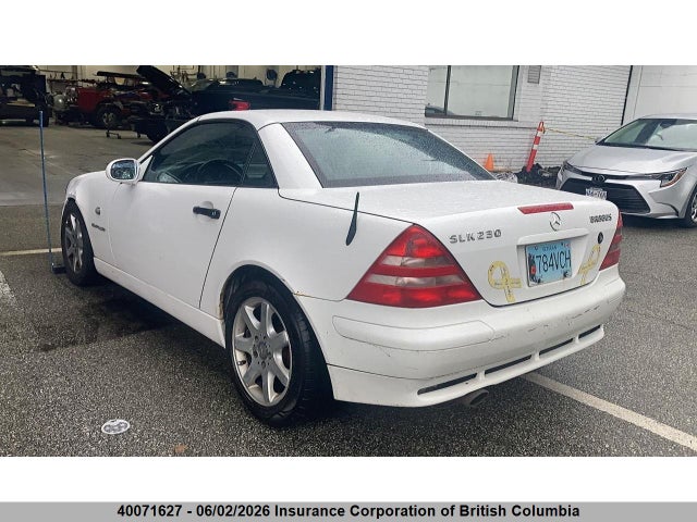 Продажа на аукционе авто 1999 Mercedes-benz Slk 230 Kompressor, vin: WDBKK47F5XF093561, номер лота: 40071627