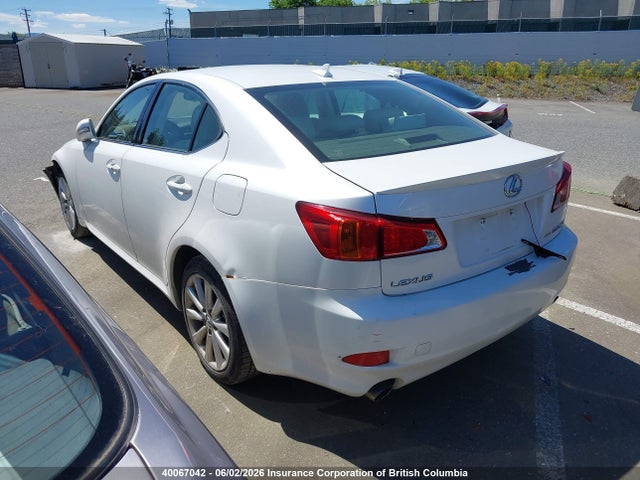 2010 Lexus Is 250 მანქანა იყიდება აუქციონზე, vin: JTHCF5C20A5038305, აუქციონის ნომერი: 40067042