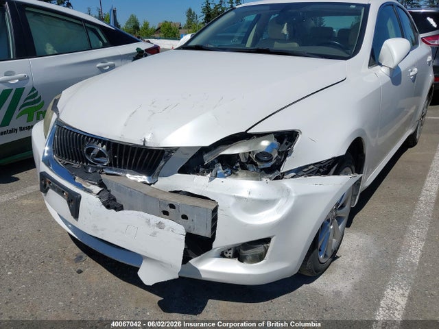 2010 Lexus Is 250 მანქანა იყიდება აუქციონზე, vin: JTHCF5C20A5038305, აუქციონის ნომერი: 40067042