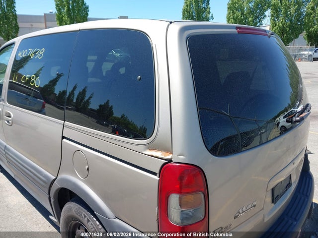 Продаж на аукціоні авто 2000 Pontiac Montana, vin: 1GMDU03E9YD327994, номер лоту: 40071638