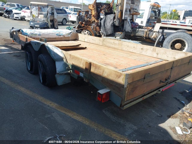 40071644 :رقم المزاد ، 45NFS1629M1001442 vin ، 1991 Northwest Flat Deck Trailer مزاد بيع