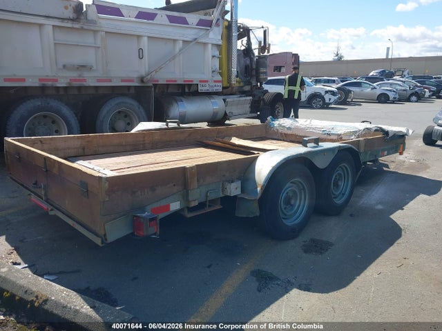 40071644 :رقم المزاد ، 45NFS1629M1001442 vin ، 1991 Northwest Flat Deck Trailer مزاد بيع