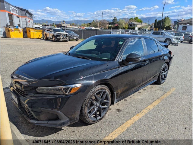 2022 Honda Civic მანქანა იყიდება აუქციონზე, vin: 2HGFE2F5XNH106955, აუქციონის ნომერი: 40071645