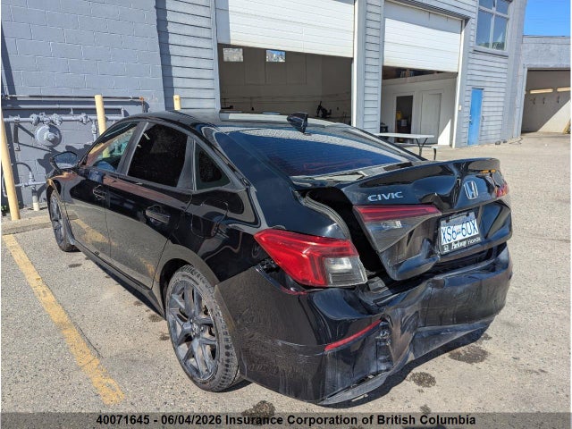 2022 Honda Civic მანქანა იყიდება აუქციონზე, vin: 2HGFE2F5XNH106955, აუქციონის ნომერი: 40071645