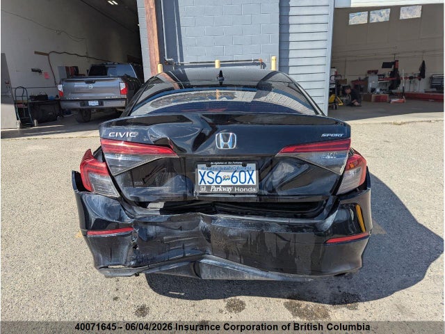 2022 Honda Civic მანქანა იყიდება აუქციონზე, vin: 2HGFE2F5XNH106955, აუქციონის ნომერი: 40071645