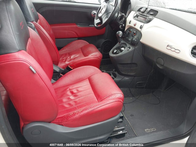 2012 Fiat 500 მანქანა იყიდება აუქციონზე, vin: 3C3CFFCR8CT106703, აუქციონის ნომერი: 40071648