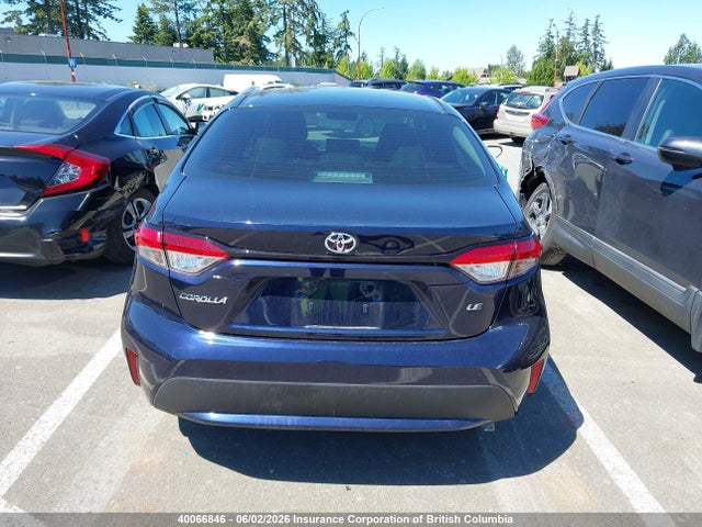 40066846 :رقم المزاد ، 5YFBPMBE9NP367500 vin ، 2022 Toyota Corolla Le/xle مزاد بيع