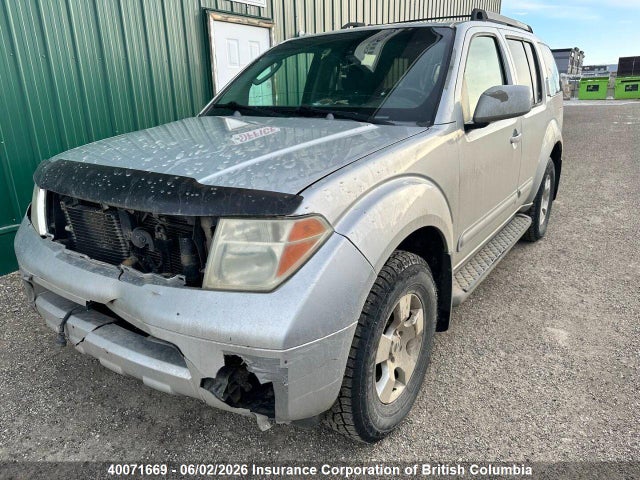 Продажа на аукционе авто 2005 Nissan Pathfinder Le/se/xe, vin: 5N1AR18W65C702155, номер лота: 40071669