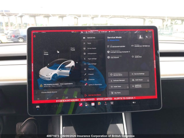 Tesla MODEL 3 2019 5YJ3E1EAXKF426384 Image 7