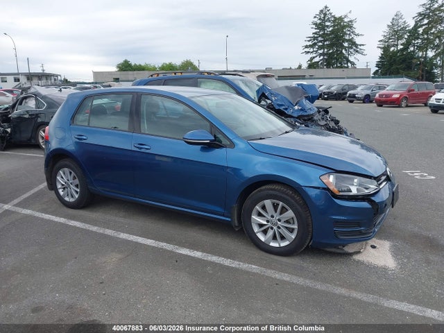 Продаж на аукціоні авто 2017 Volkswagen Golf S/wolfsburg/se/sel, vin: 3VW217AU4HM037672, номер лоту: 40067883
