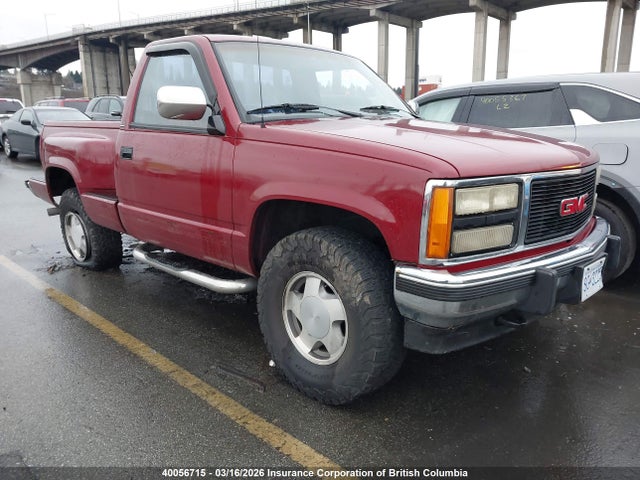 1991 Gmc Sierra K1500 მანქანა იყიდება აუქციონზე, vin: 1GTDK14K9MZ510300, აუქციონის ნომერი: 40056715