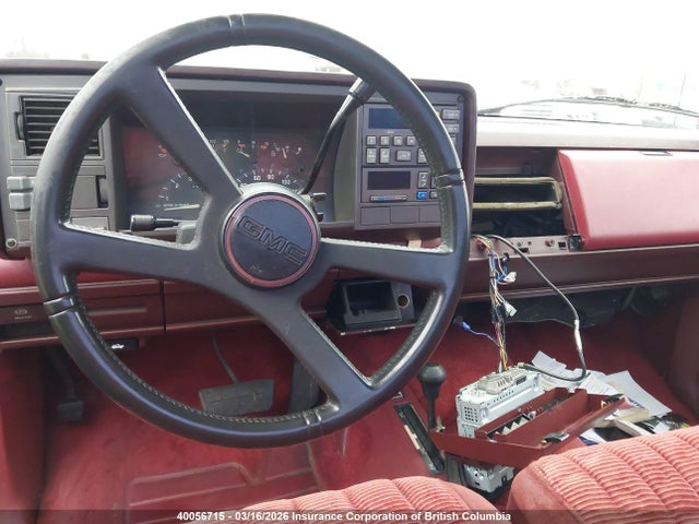 1991 Gmc Sierra K1500 მანქანა იყიდება აუქციონზე, vin: 1GTDK14K9MZ510300, აუქციონის ნომერი: 40056715