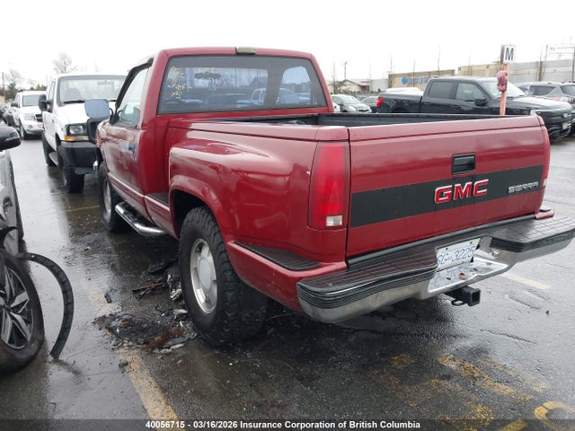 1991 Gmc Sierra K1500 მანქანა იყიდება აუქციონზე, vin: 1GTDK14K9MZ510300, აუქციონის ნომერი: 40056715