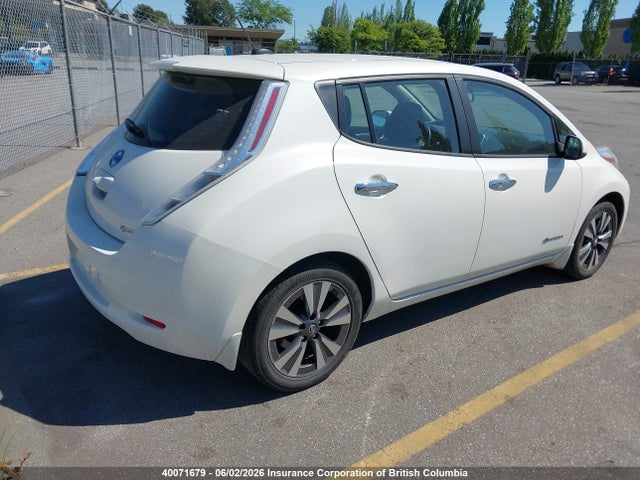 40071679 :رقم المزاد ، 1N4BZ0CP8GC312248 vin ، 2016 Nissan Leaf مزاد بيع