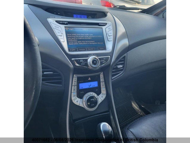 Auction sale of the 2011 Hyundai Elantra Gls/limited, vin: 5NPDH4AE3BH075079, lot number: 40071682