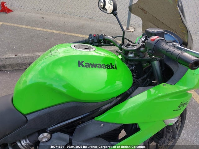 2011 Kawasaki Ex400 Cb მანქანა იყიდება აუქციონზე, vin: JKAEXKC13BDA03369, აუქციონის ნომერი: 40071691