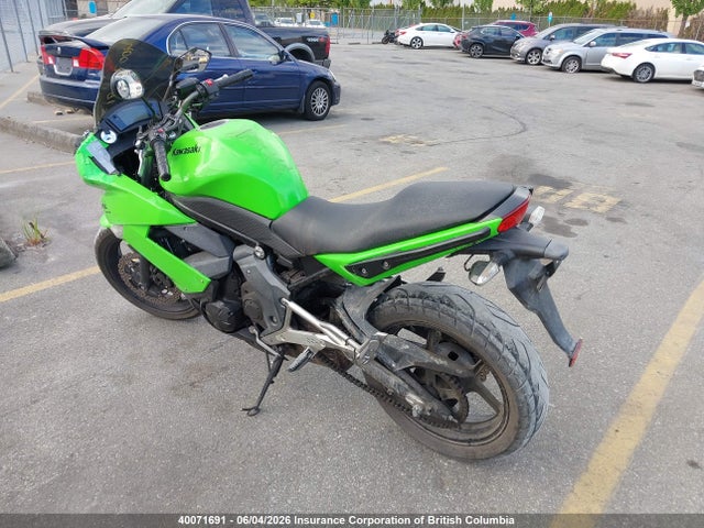 2011 Kawasaki Ex400 Cb მანქანა იყიდება აუქციონზე, vin: JKAEXKC13BDA03369, აუქციონის ნომერი: 40071691