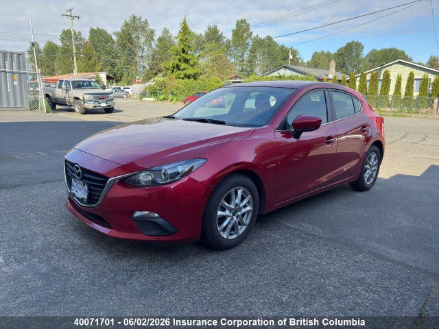 2015 Mazda 3 Touring მანქანა იყიდება აუქციონზე, vin: 3MZBM1L71FM207950, აუქციონის ნომერი: 40071701