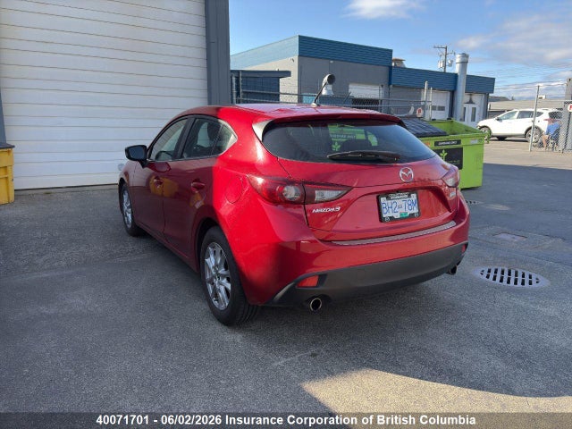 2015 Mazda 3 Touring მანქანა იყიდება აუქციონზე, vin: 3MZBM1L71FM207950, აუქციონის ნომერი: 40071701
