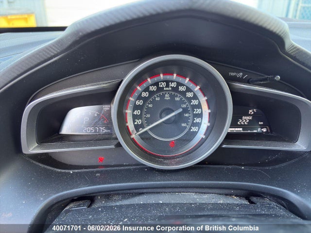 2015 Mazda 3 Touring მანქანა იყიდება აუქციონზე, vin: 3MZBM1L71FM207950, აუქციონის ნომერი: 40071701