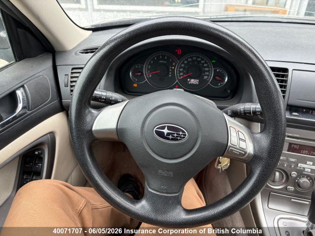 Продаж на аукціоні авто 2008 Subaru Outback 2.5 I/2.5 I Touring Package, vin: 4S4BP61C287345853, номер лоту: 40071707
