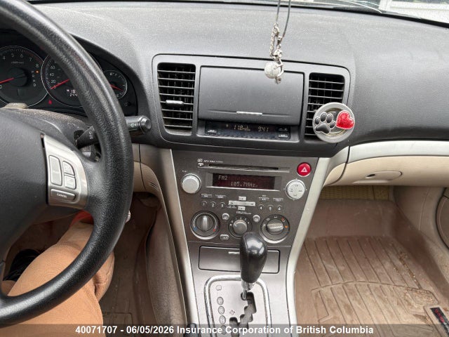 Продаж на аукціоні авто 2008 Subaru Outback 2.5 I/2.5 I Touring Package, vin: 4S4BP61C287345853, номер лоту: 40071707