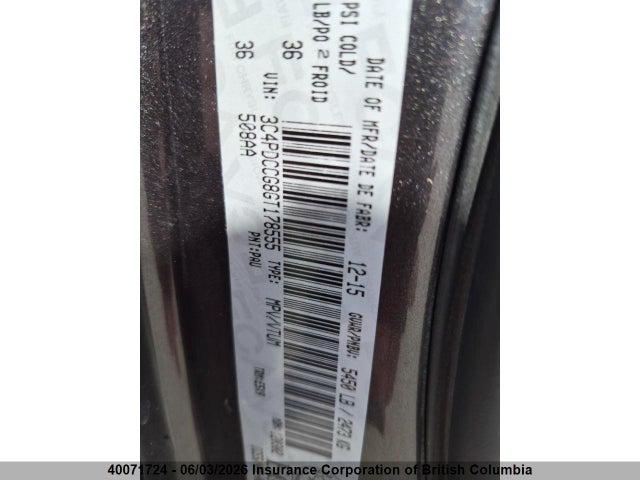 Продажа на аукционе авто 2016 Dodge Journey Sxt/limited, vin: 3C4PDCCG8GT178555, номер лота: 40071724