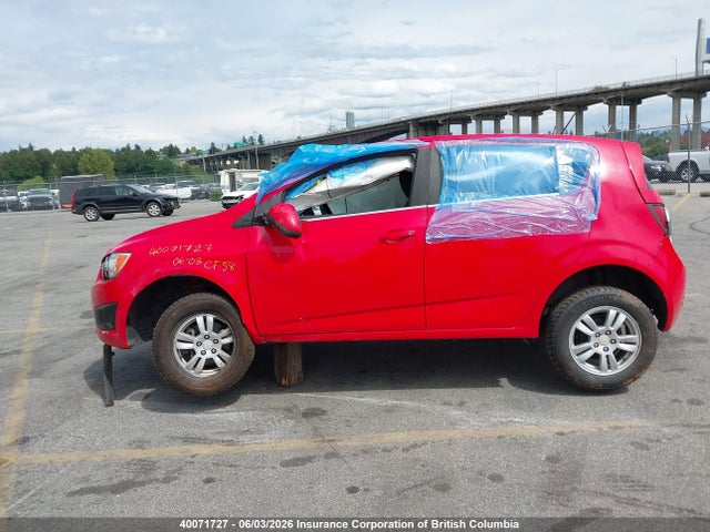 Aukcja sprzedaży 2016 Chevrolet Sonic, vin: 1G1JC6SB5G4171898, numer aukcji: 40071727