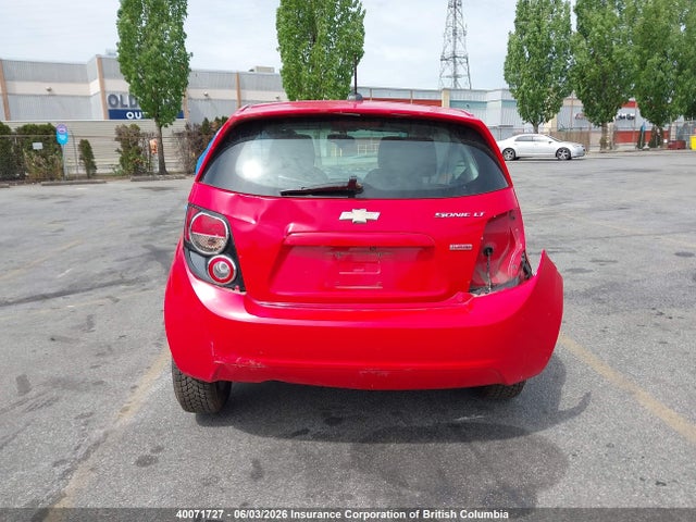 Aukcja sprzedaży 2016 Chevrolet Sonic, vin: 1G1JC6SB5G4171898, numer aukcji: 40071727
