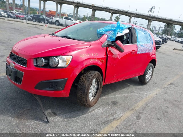 Aukcja sprzedaży 2016 Chevrolet Sonic, vin: 1G1JC6SB5G4171898, numer aukcji: 40071727